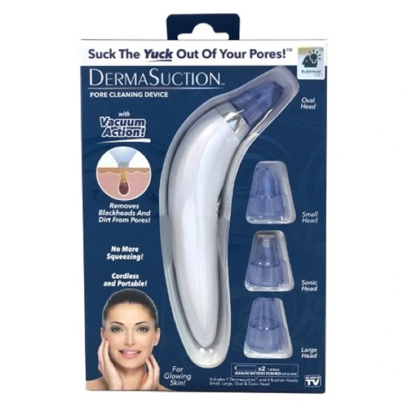 DermaSuction Pore Cleaning Device/Blackhead Extractor - Picture 1 of 1